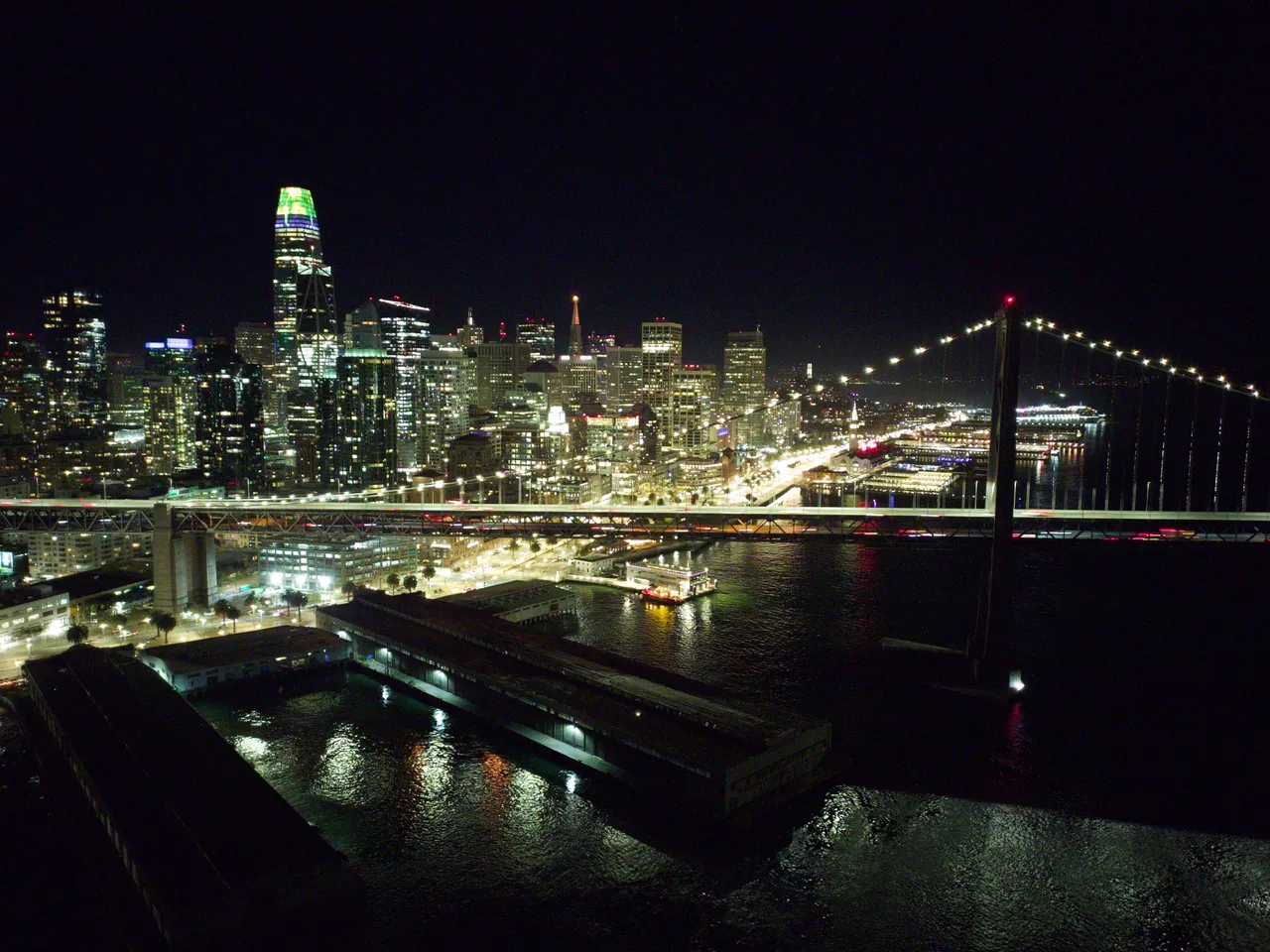 Downtown from over the water