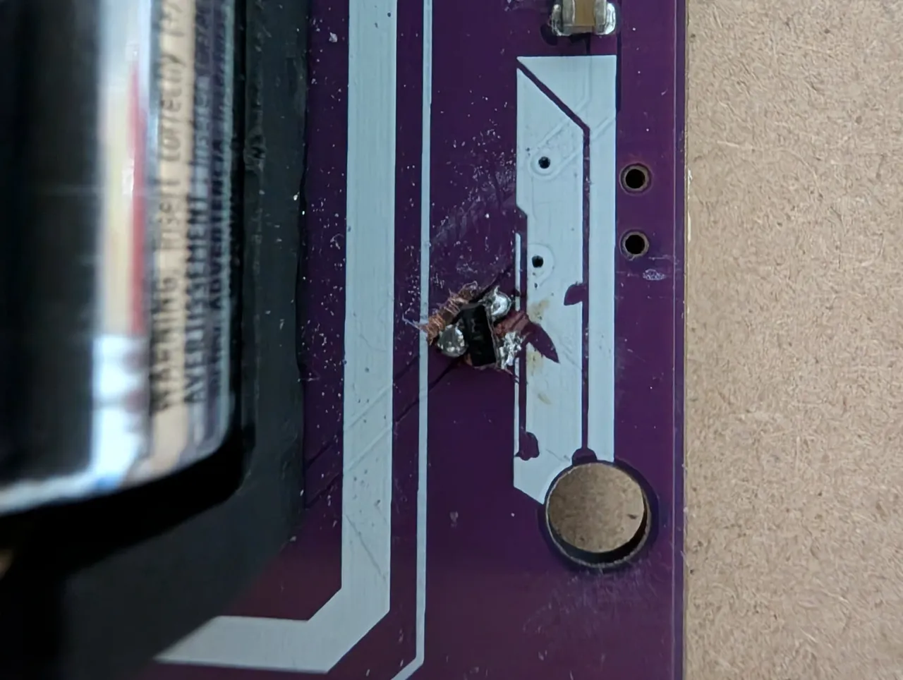Hand-reworked FET